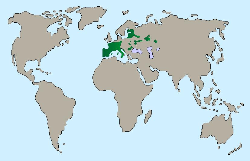 Gartenschläfer Verbreitung Karte 