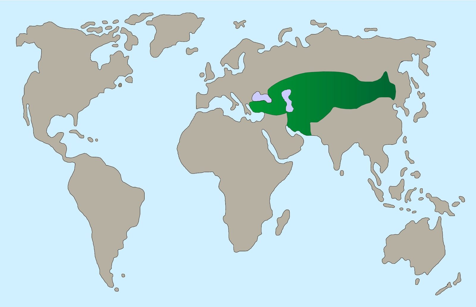 Verbreitung Karte Trampeltier c07eda33cc