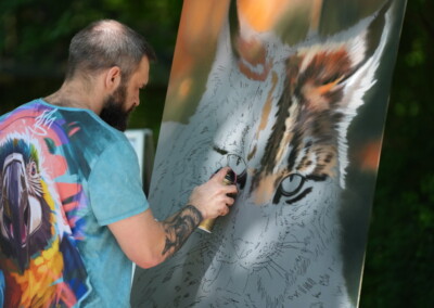 Graffiti-Künstler Roberto Schwuchow