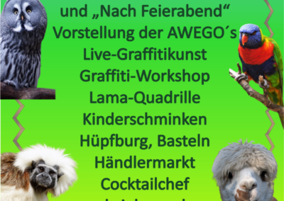 Programm zum Sommerfest 01.08.26