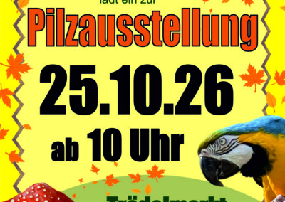 Pilzausstellung 25.10.26